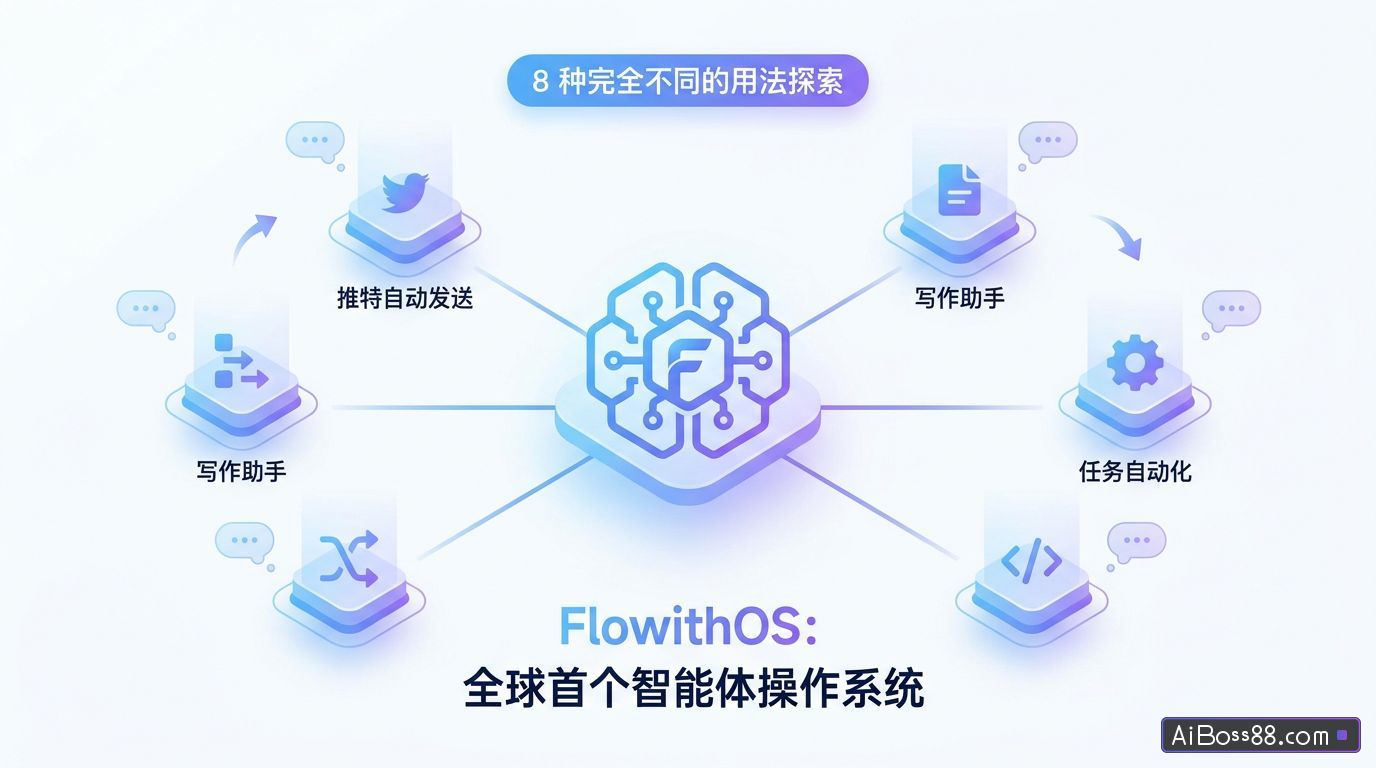 FlowithOS怎么用？我试了 8 种完全不同的用法