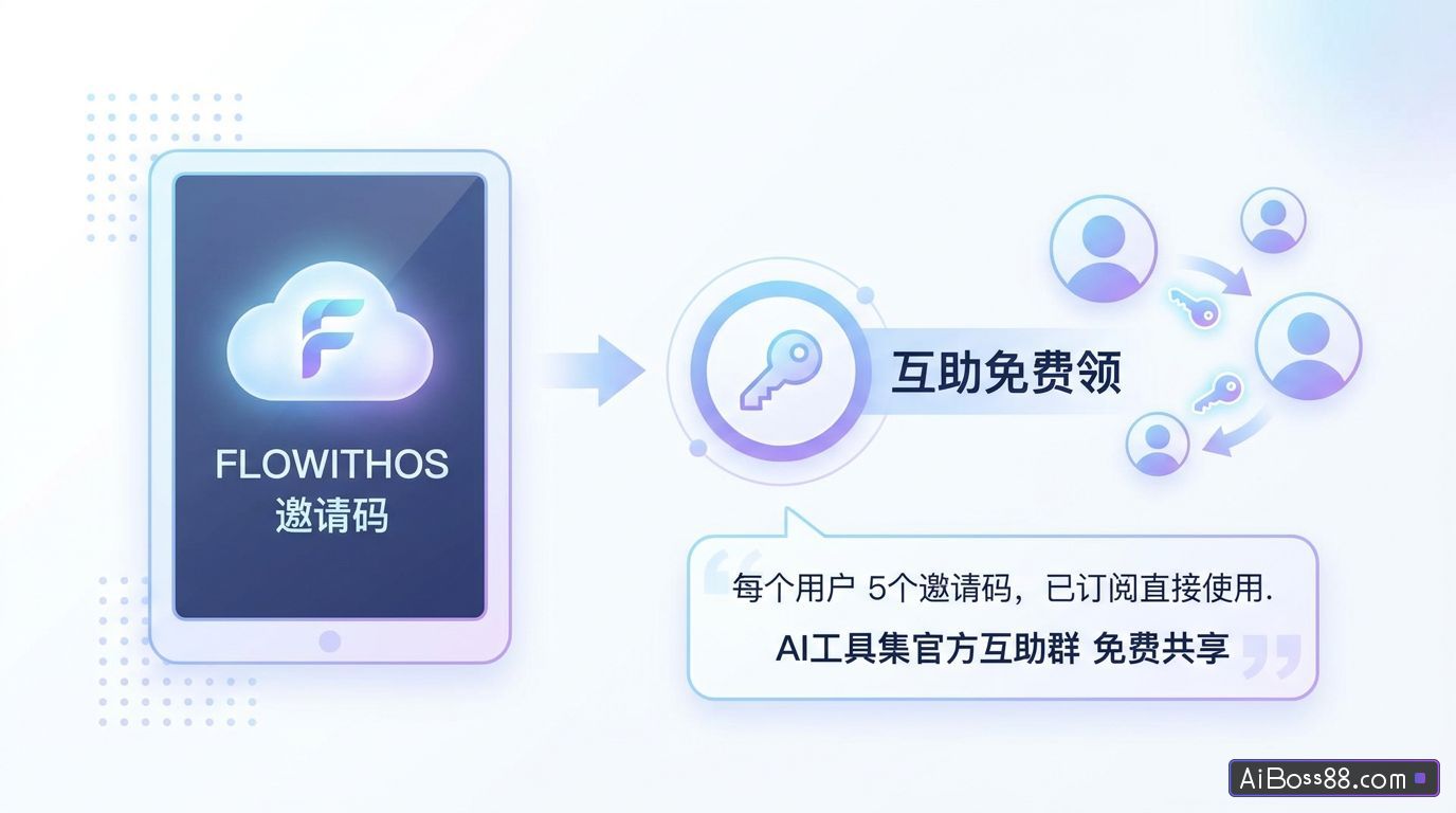 FlowithOS邀请码 – 怎么获取FlowithOS邀请码？互助免费领