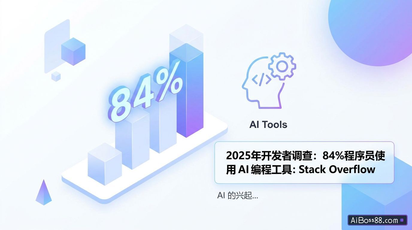2025年开发者调查：84%程序员使用AI编程工具