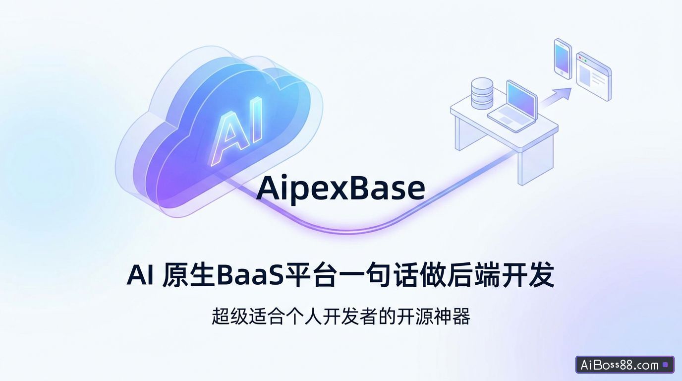 AipexBase怎么用？AI 原生BaaS平台一句话做后端开发