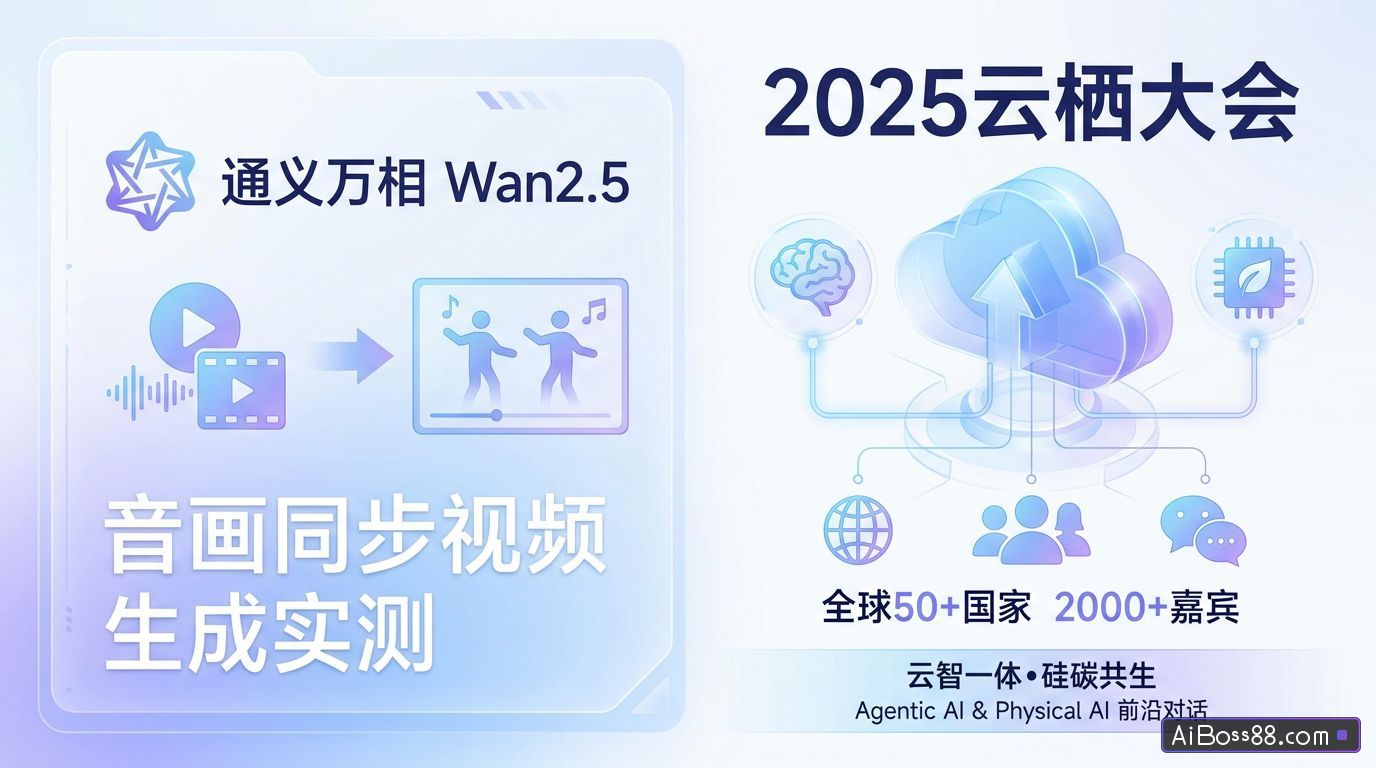 通义万相Wan2.5模型实测，可生成音画同步视频