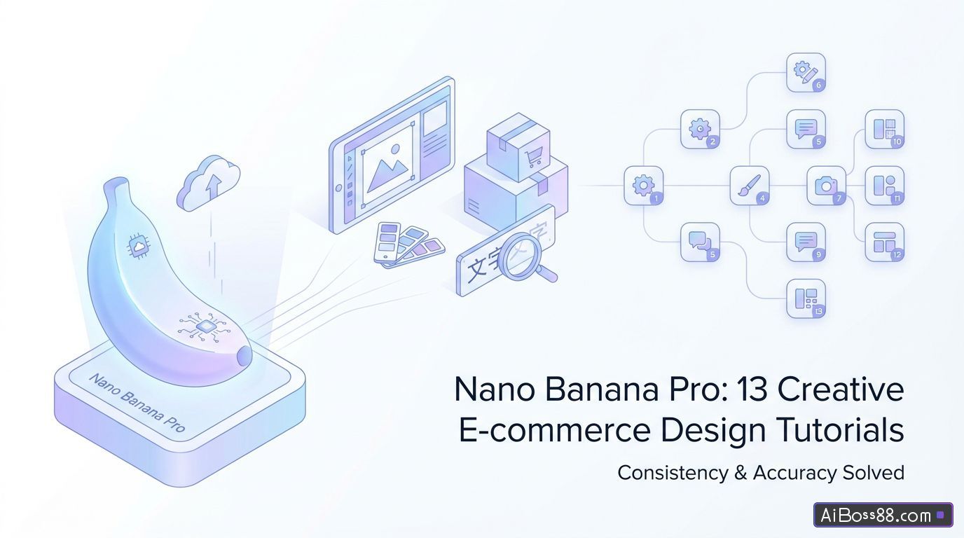 怎么用 Nano Banana Pro 做电商设计图，附13个玩法教程