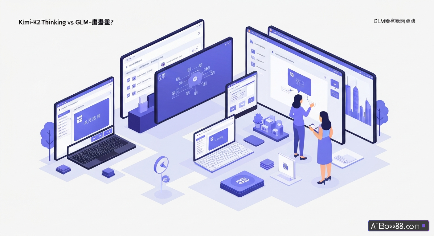 Kimi-K2-Thinking vs GLM-4.6 ，国产AI编程模型哪个最强？