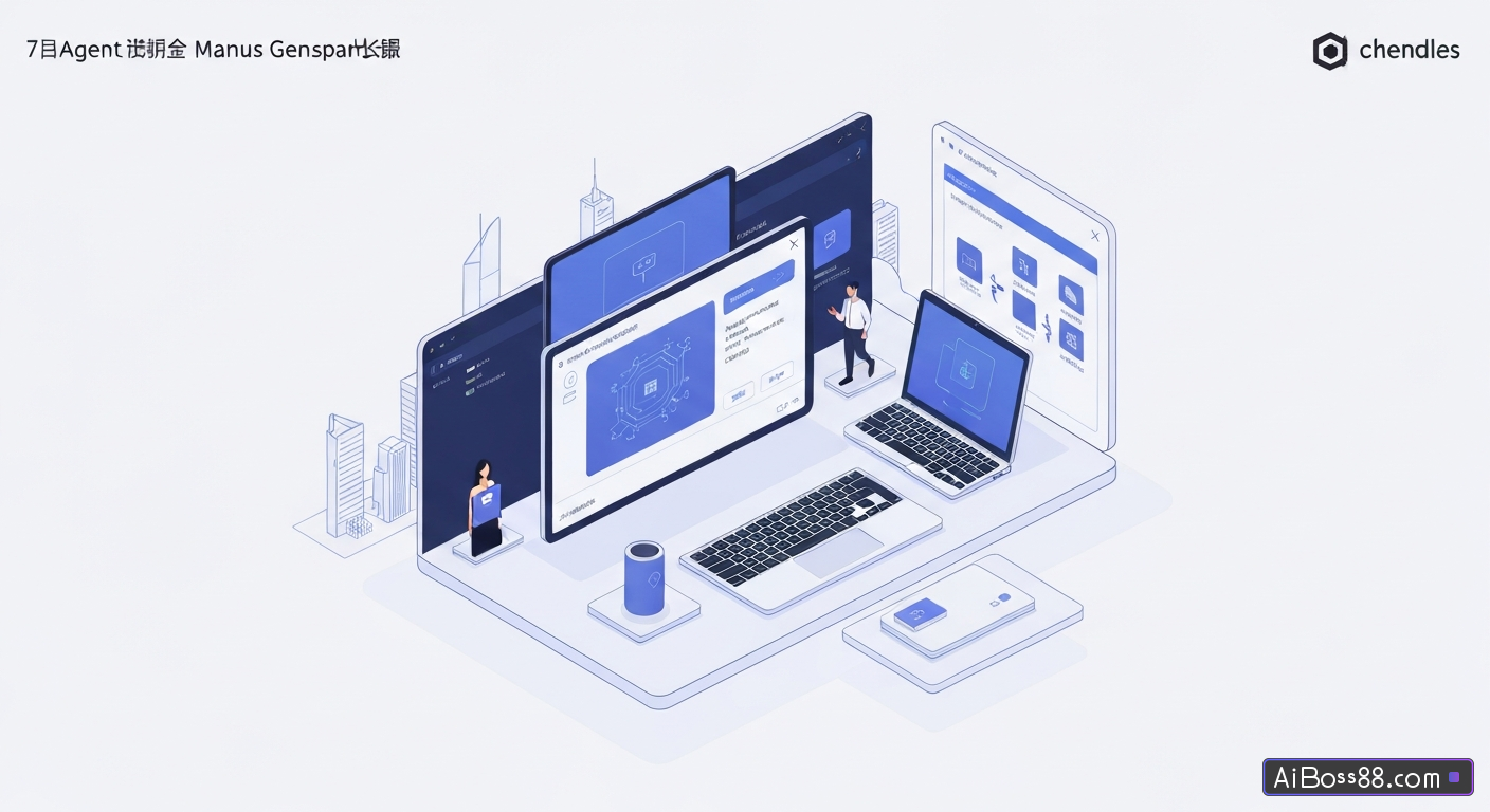 7月热门通用Agent数据分析报告，Manus、Genspark等 （PDF文件）