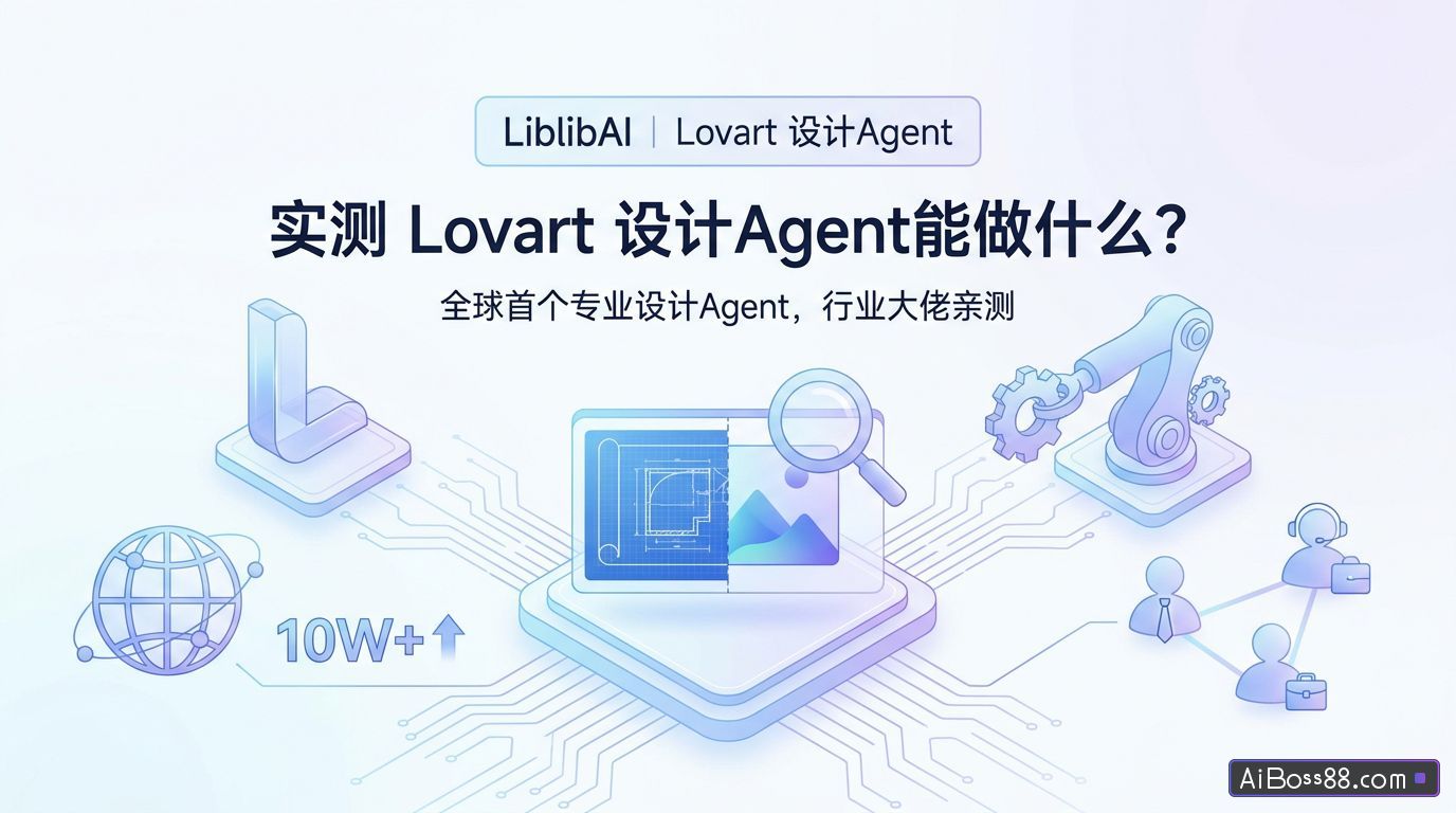 实测 Lovart 设计Agent能做什么？邀请码互助免费领