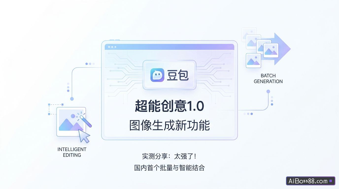 实测豆包“超能创意1.0”图像生成新功能，太强了！