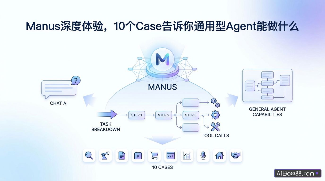 Manus深度体验，10个Case告诉你通用型Agent能做什么