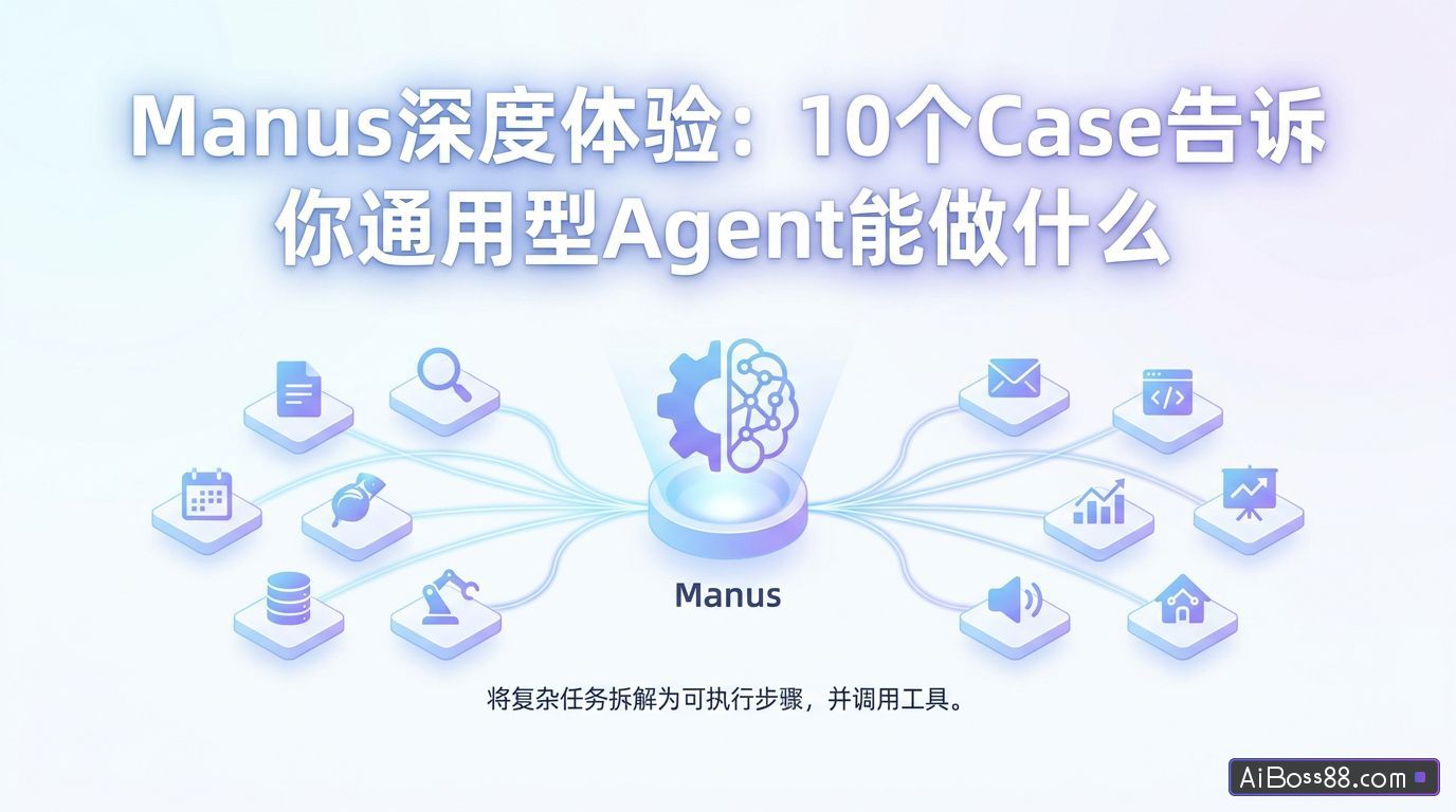 Manus深度体验，10个Case告诉你通用型Agent能做什么