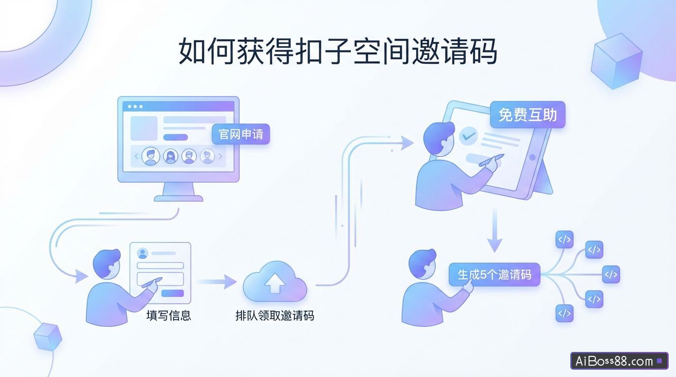 如何获得扣子空间邀请码，免费共享互助