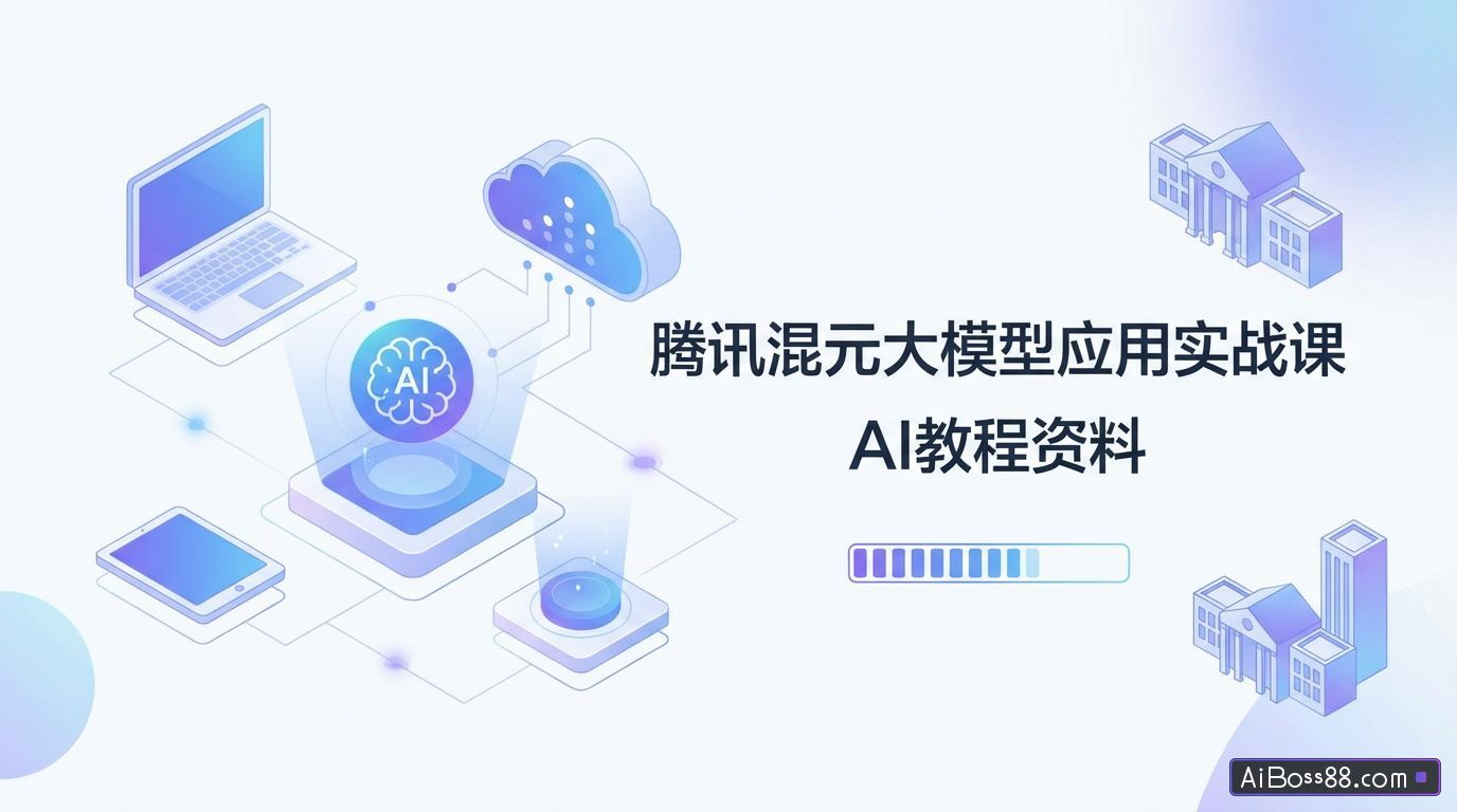 腾讯混元大模型应用实战课 - AI教程资料