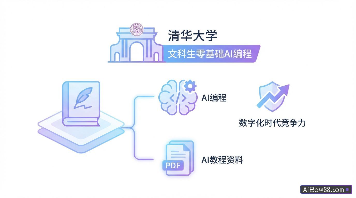 清华大学《文科生零基础AI编程》（PDF文件） - AI教程资料