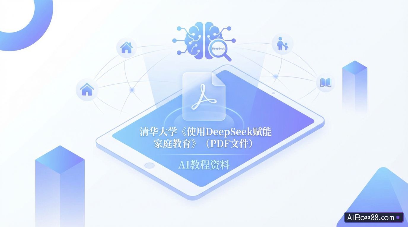 清华大学《使用DeepSeek赋能家庭教育》（PDF文件） - AI教程资料