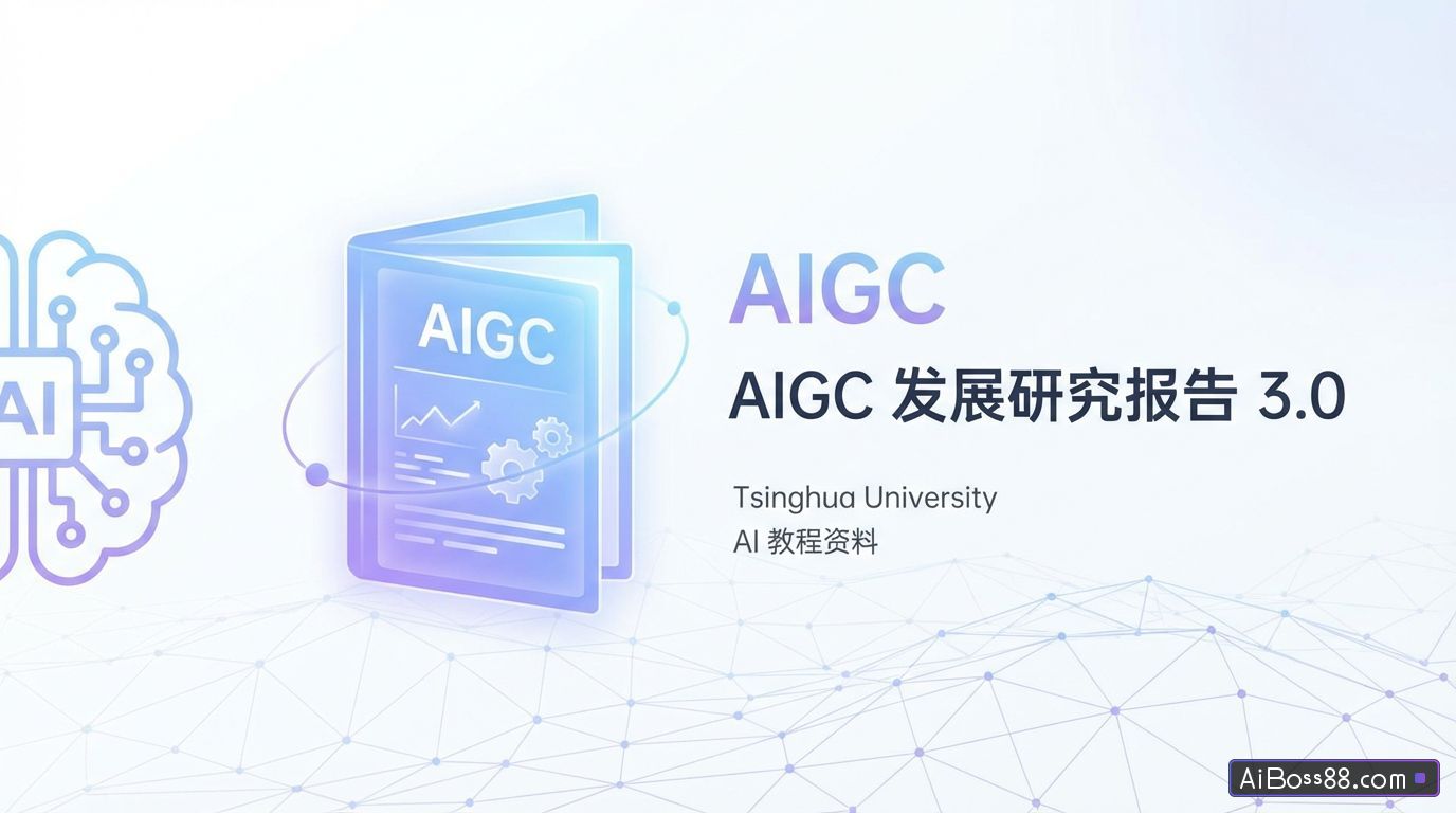 清华大学《AIGC发展研究报告3.0》（PDF文件） - AI教程资料