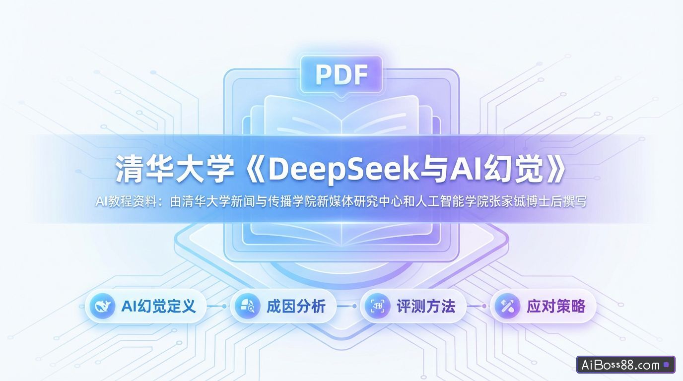 清华大学《DeepSeek与AI幻觉》（PDF文件） - AI教程资料