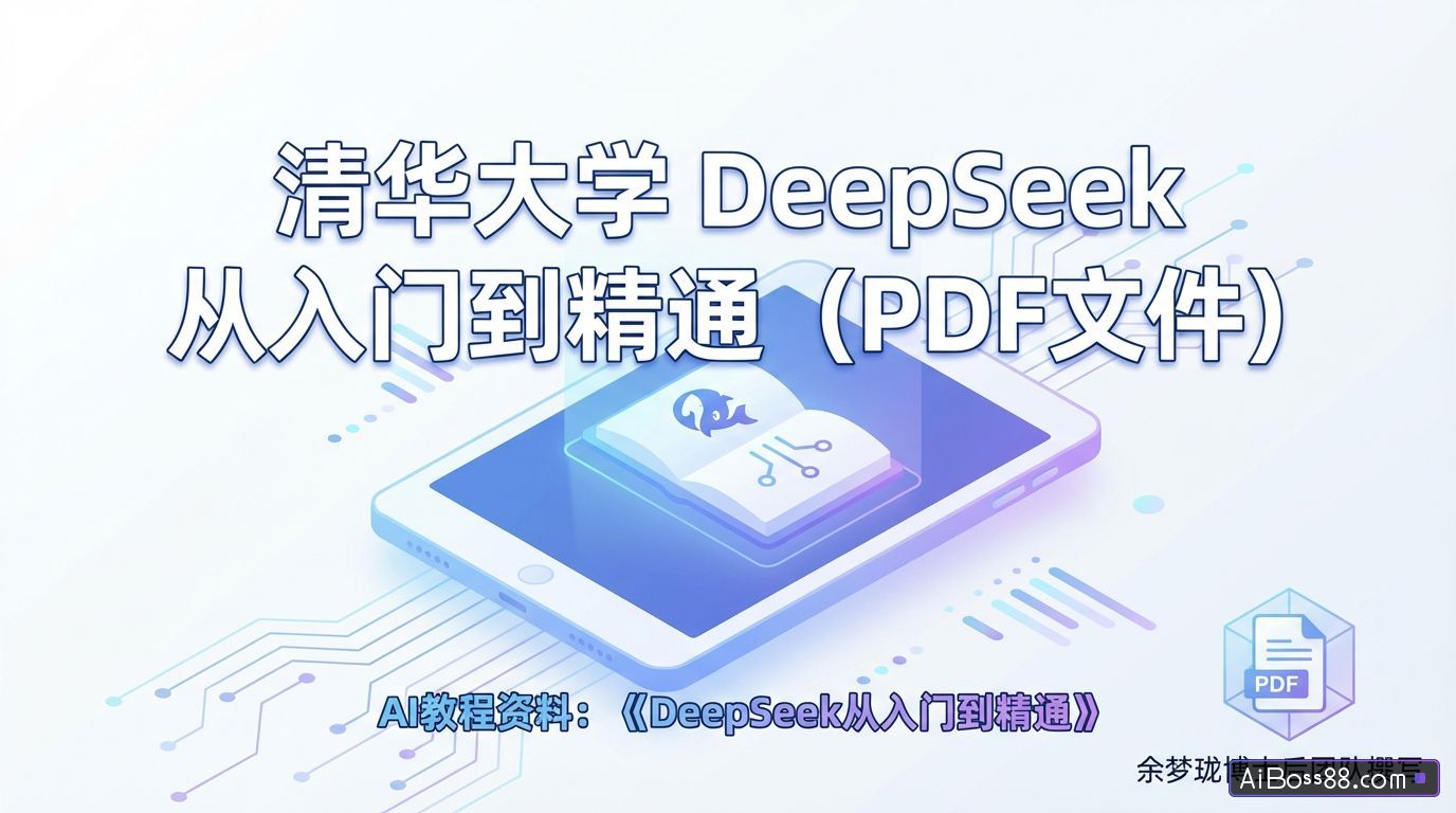 清华大学DeepSeek从入门到精通（PDF文件） - AI教程资料