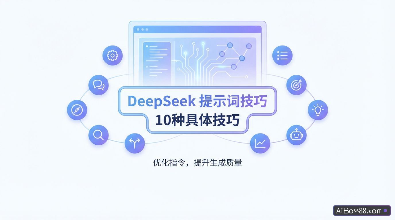 DeepSeek 提示词技巧，10种具体技巧
