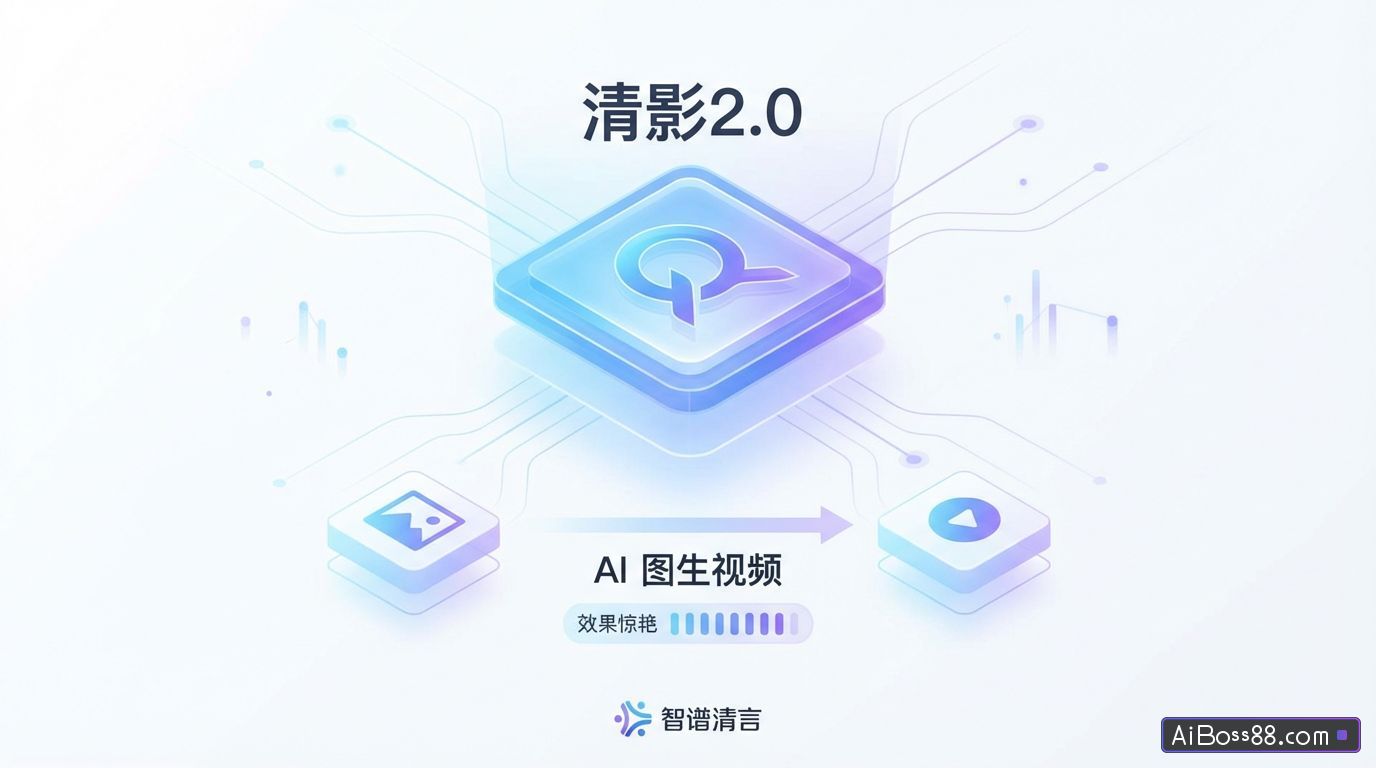 清影2.0重磅更新，AI图生视频效果实测惊艳！