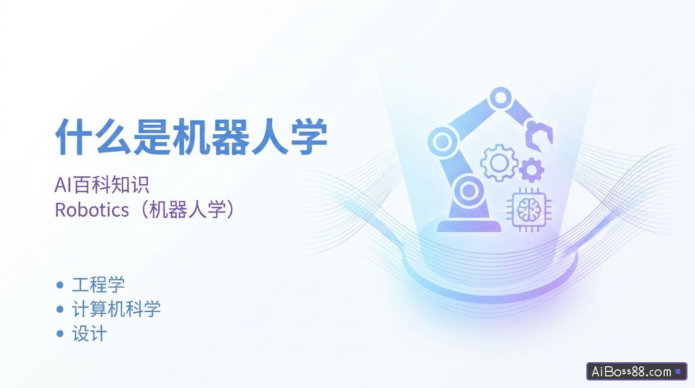 什么是机器人学（Robotics） - AI百科知识