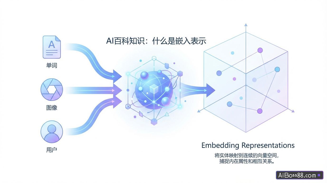 什么是嵌入表示（Embedding Representations） - AI百科知识