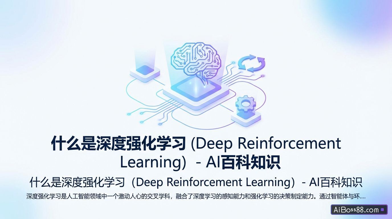 什么是深度强化学习（Deep Reinforcement Learning） - AI百科知识