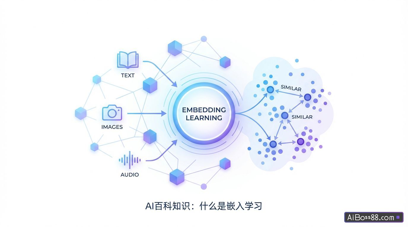 什么是嵌入学习（Embedding Learning） - AI百科知识