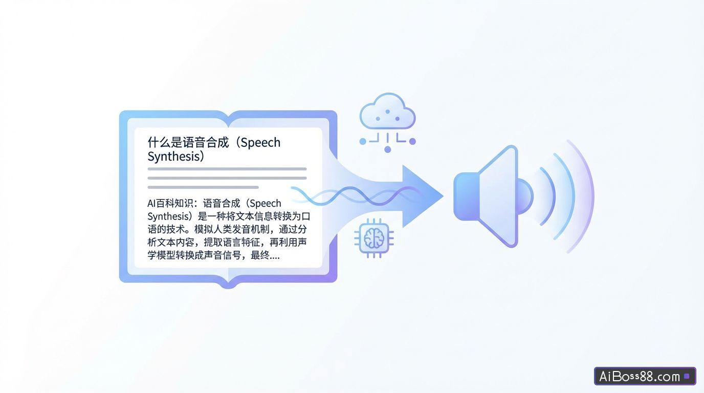 什么是语音合成（Speech Synthesis） - AI百科知识