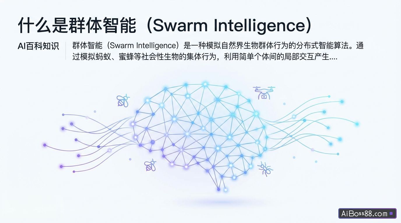 什么是群体智能（Swarm Intelligence） - AI百科知识