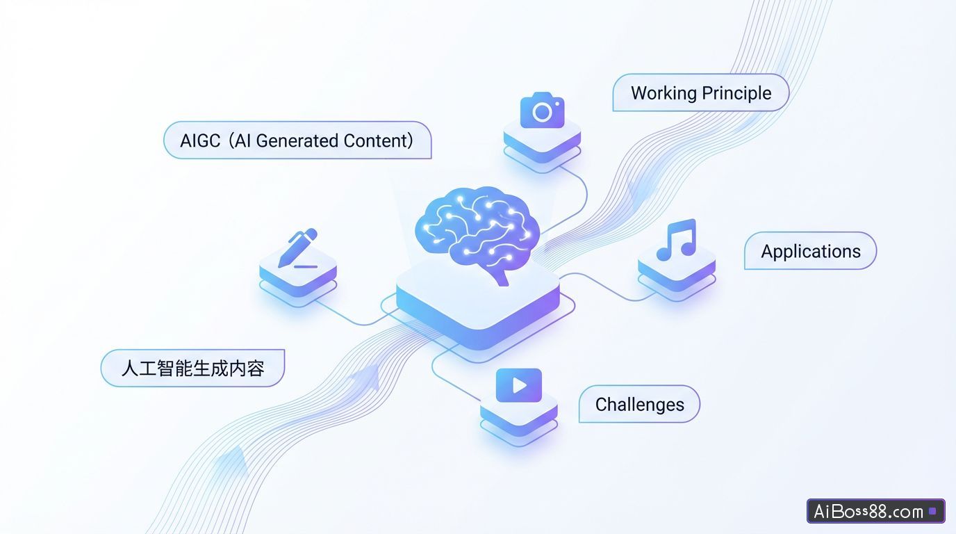 什么是AIGC：AI Generated Content 人工智能生成内容 - AI百科知识
