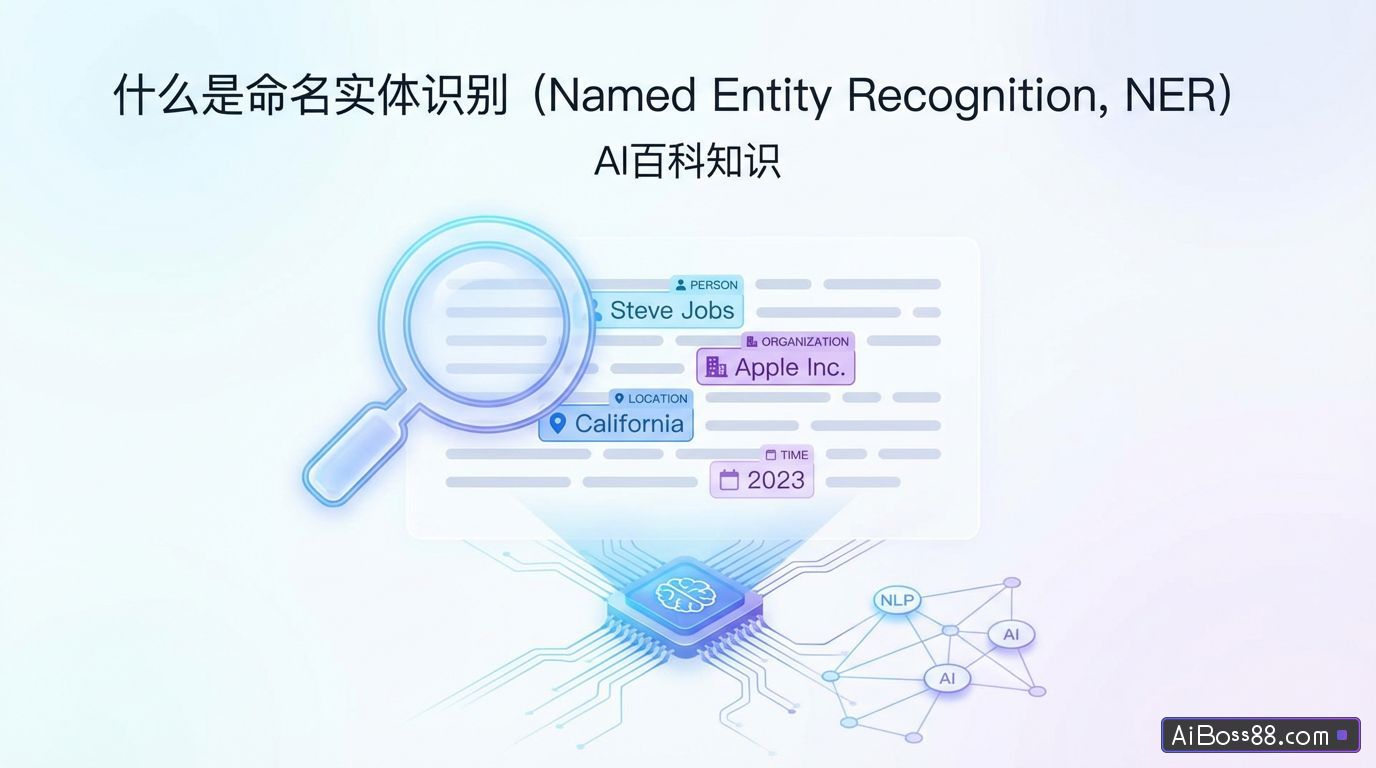 什么是命名实体识别（Named Entity Recognition, NER） - AI百科知识