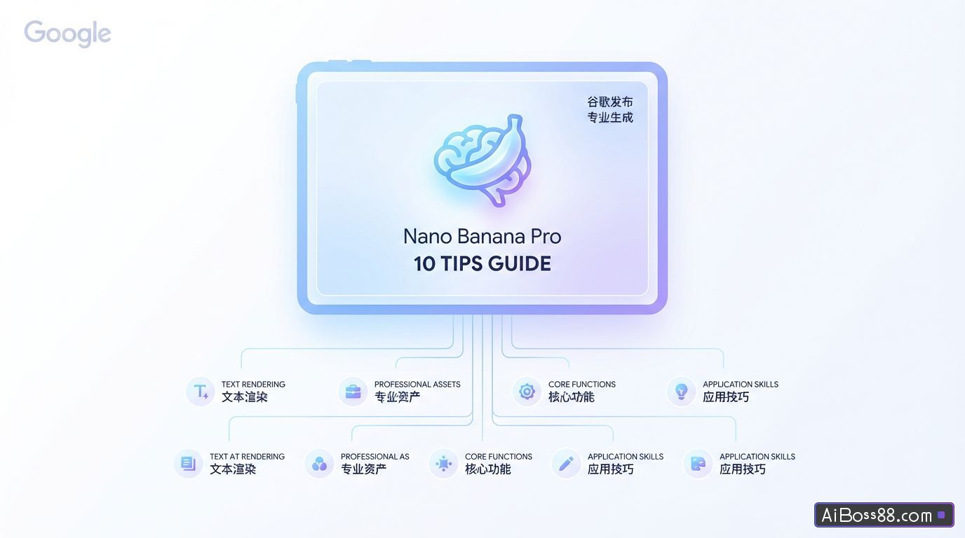 谷歌发布的Nano Banana Pro专业生成10个技巧指南（中英版）