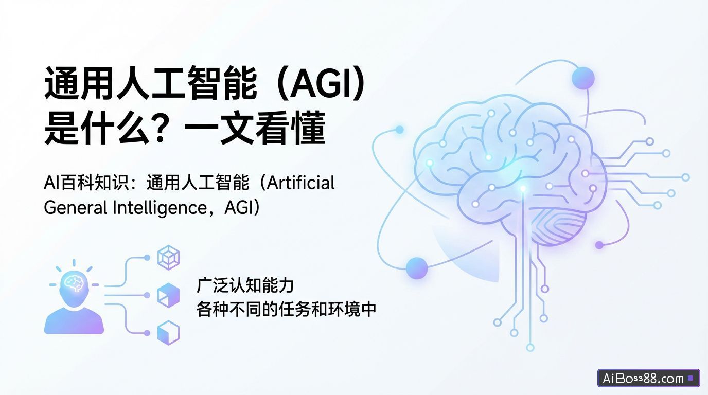 通用人工智能（AGI）是什么？一文看懂 - AI百科知识