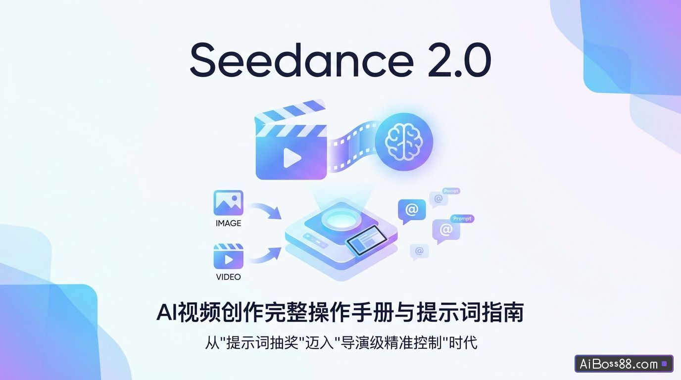 Seedance 2.0教程 - AI视频创作完整操作手册与提示词指南