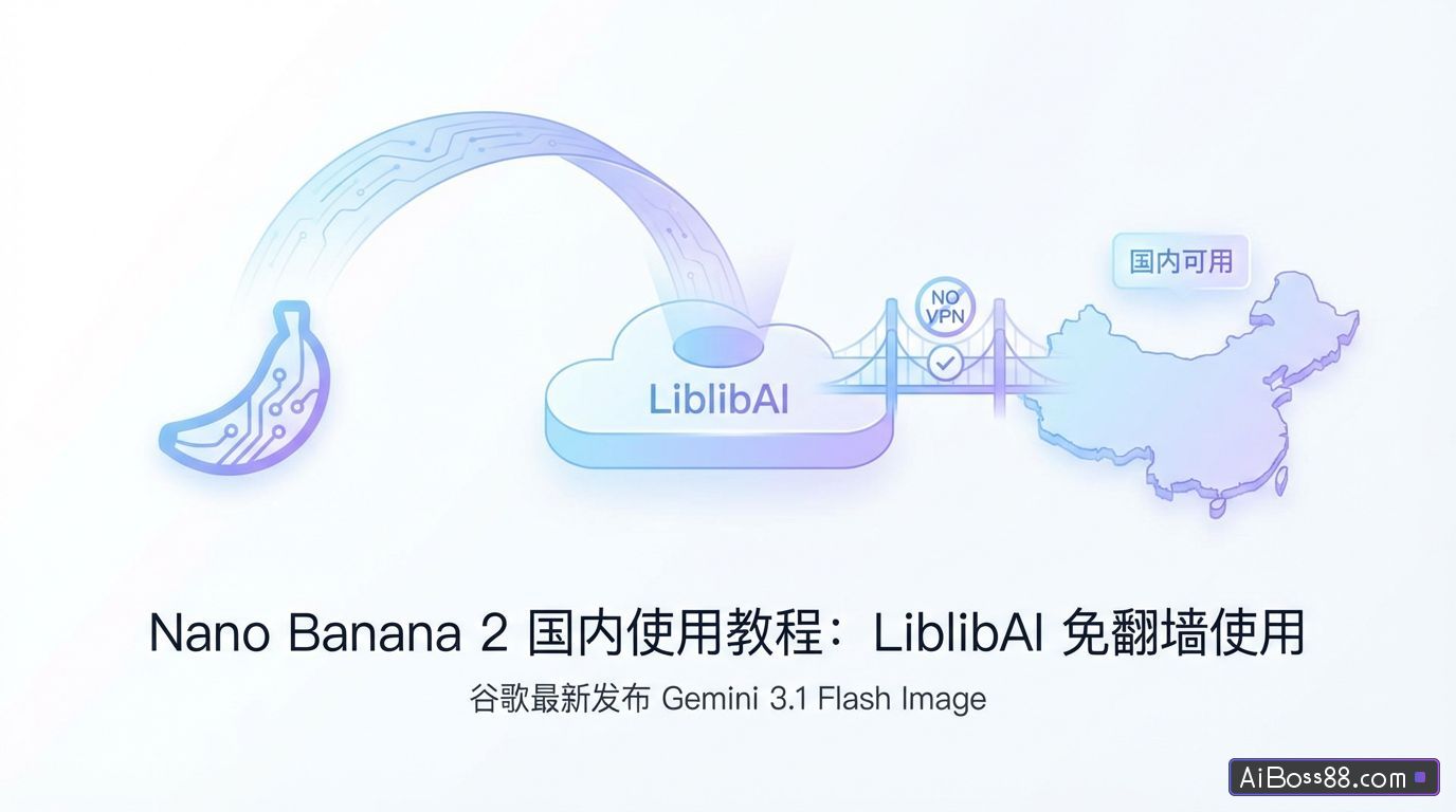Nano Banana 2 国内使用教程：LiblibAI 免翻墙使用