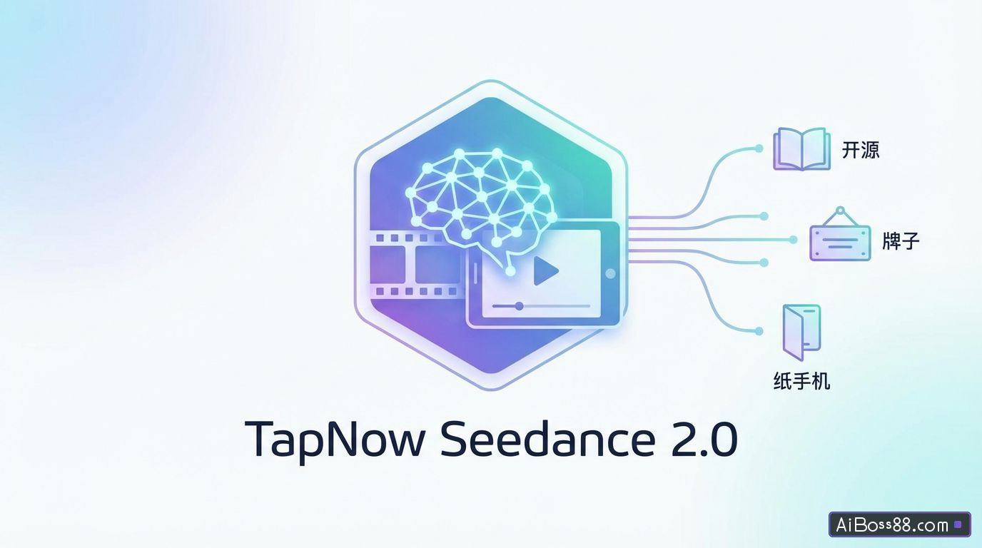TapNow Seedance 2.0实测：《牌子》《纸手机》AI制作全流程开源