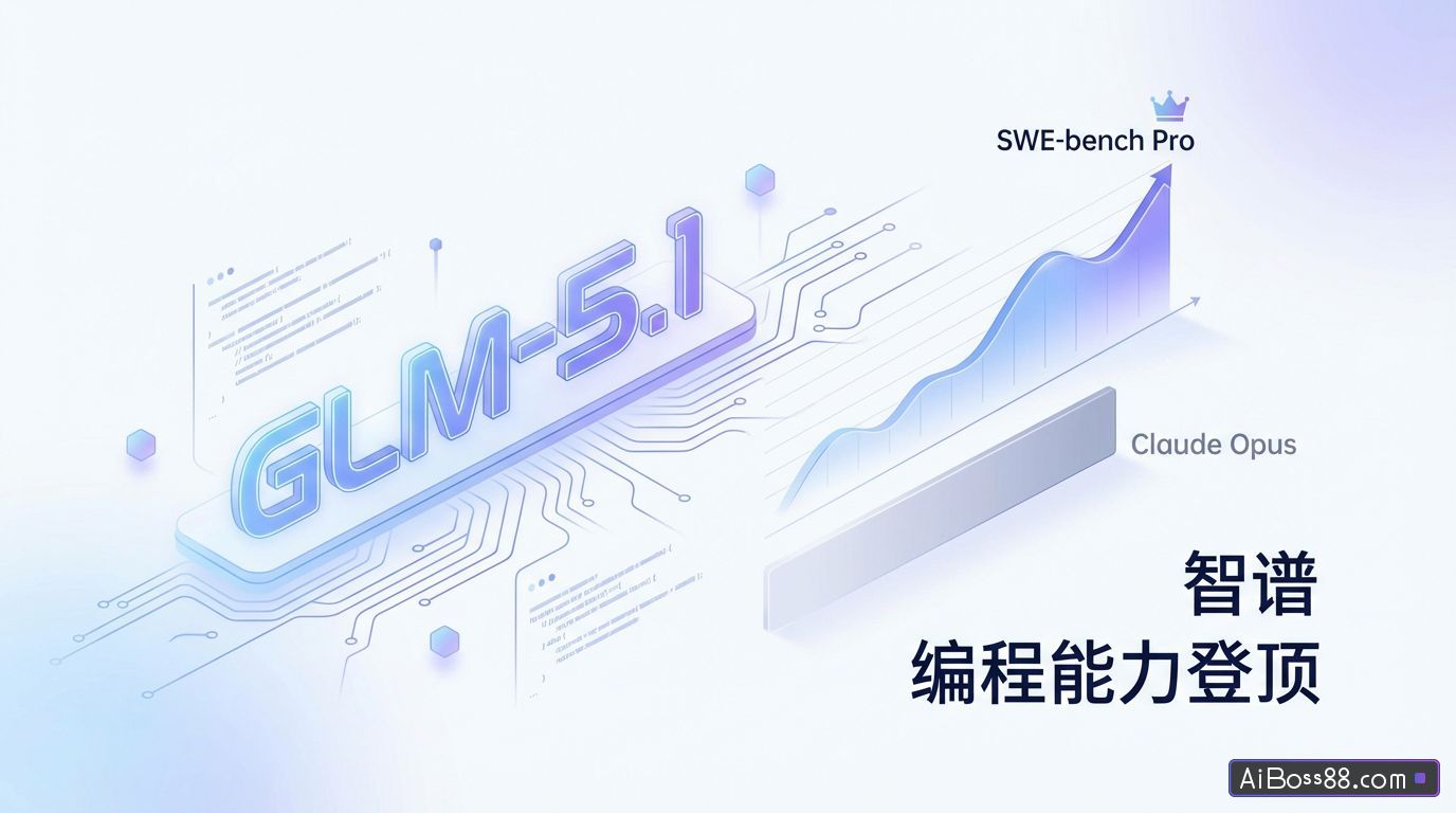 智谱 GLM-5.1 开源实测：编程能力登顶 SWE-bench Pro