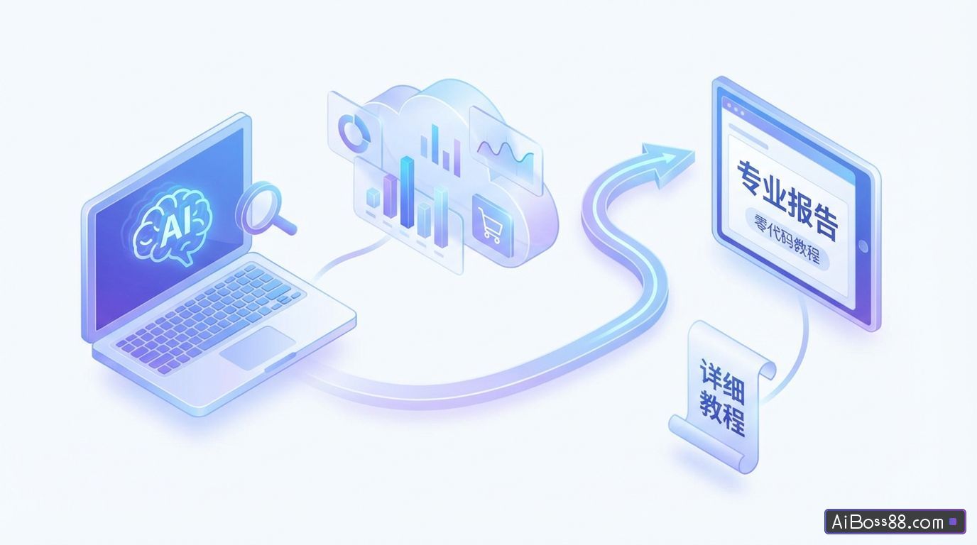 用AI做电商数据分析 - 零代码也能出专业报告，附详细教程