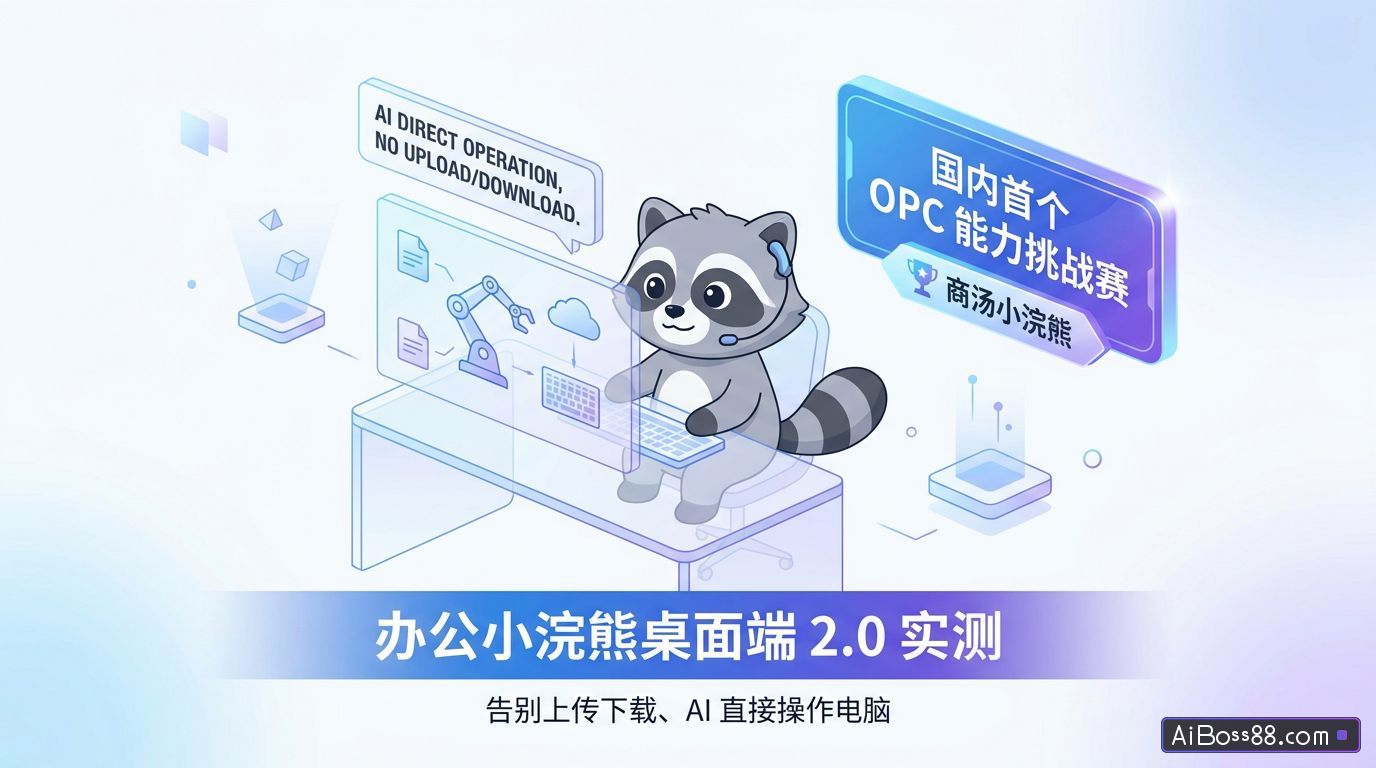 办公小浣熊桌面端 2.0 实测 - 告别上传下载、AI 直接操作电脑