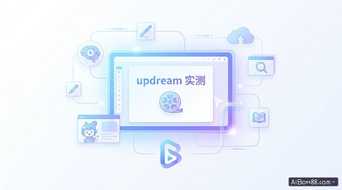 updream实测 - 画布式创作，一句话续写画面到成片